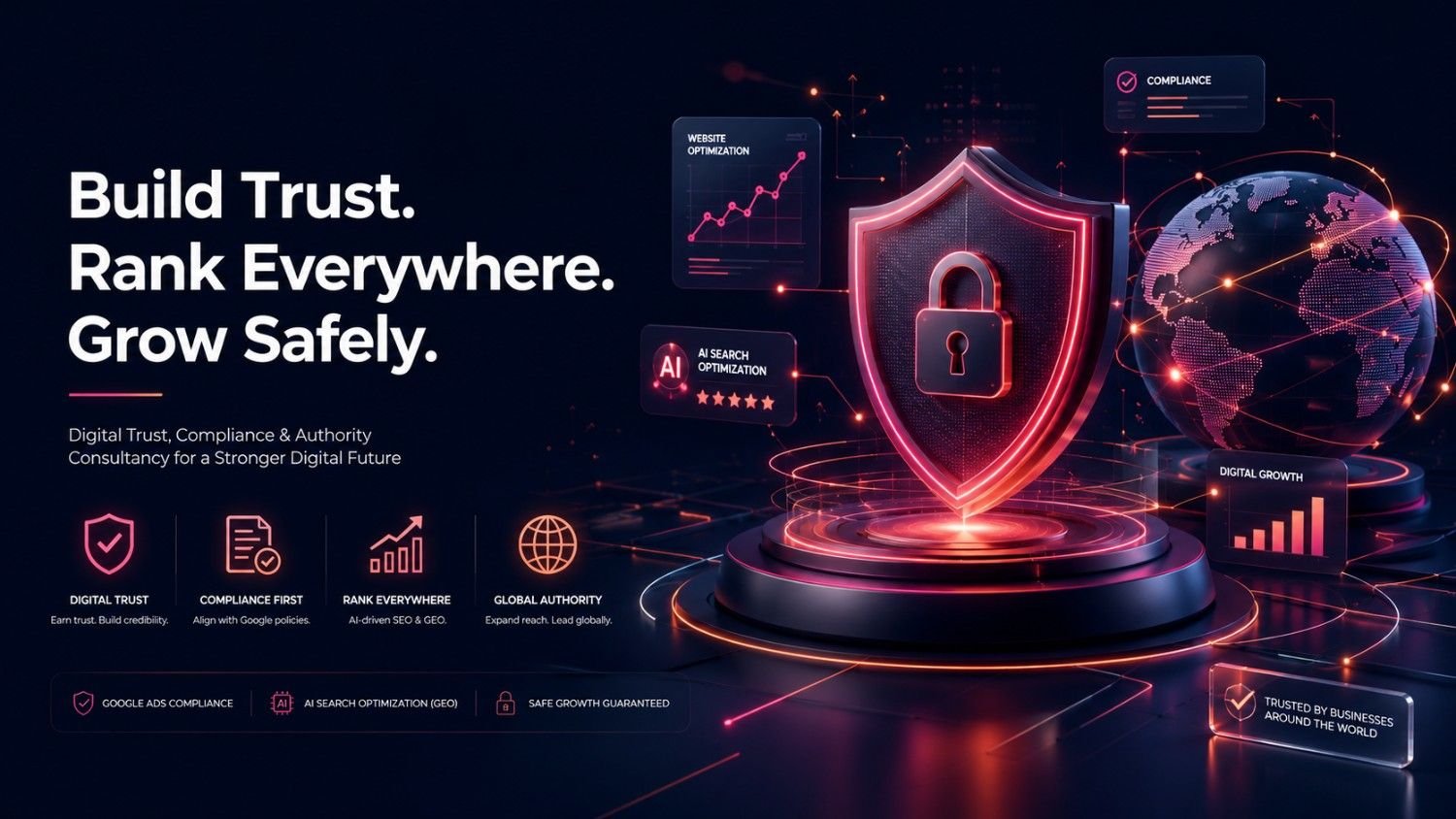 Digital Trust and Compliance Consultant Banner - SPL Techno Soft
